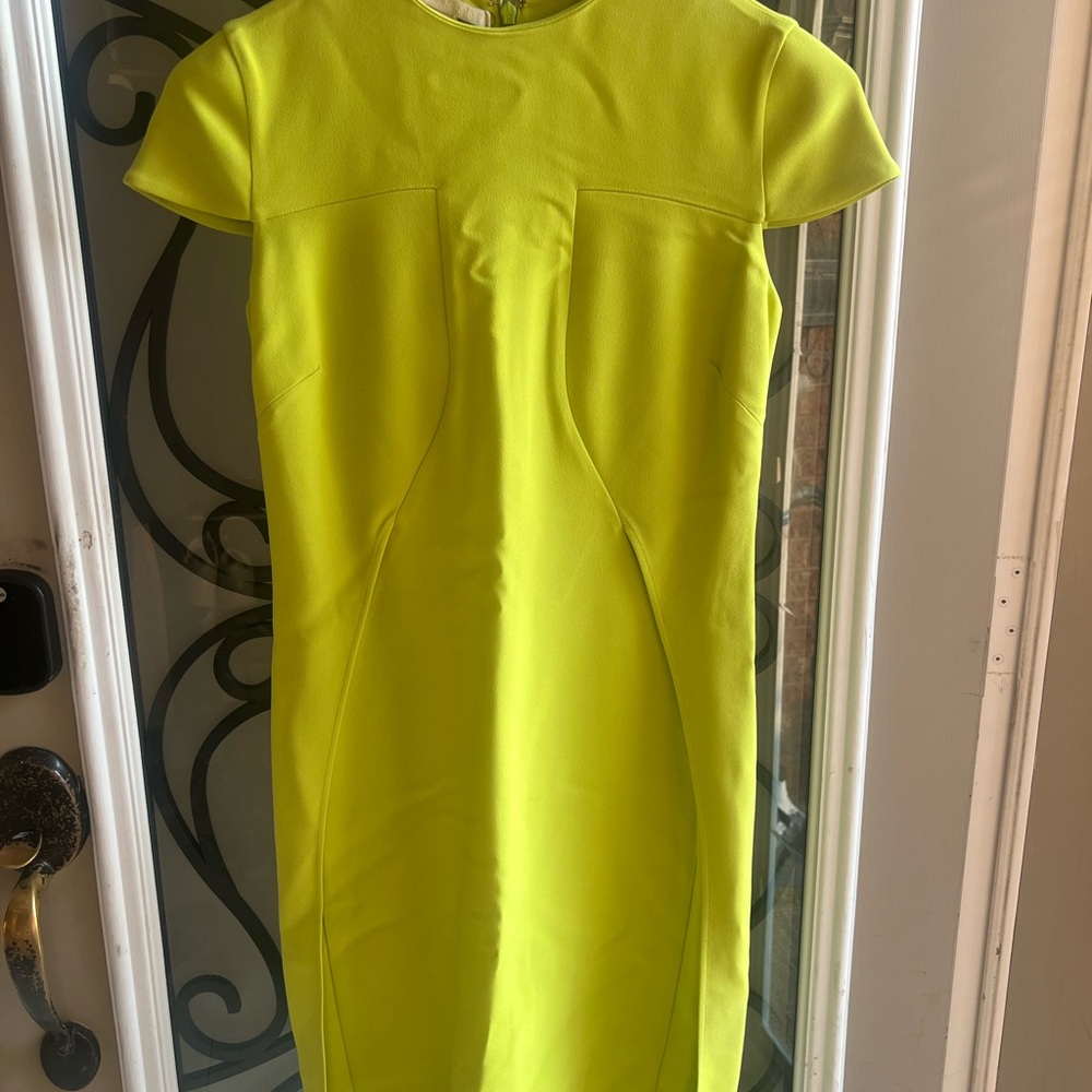 Antonio Berardi Lime Green Dress